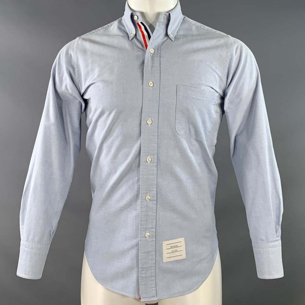 Thom Browne Light Blue Dress Shirt